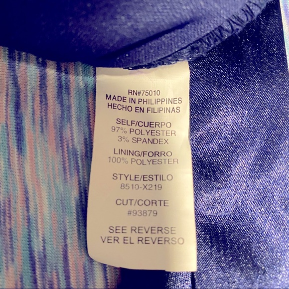 Blue Party Dress - Picture 9 of 9